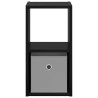 Table de chevet 2 pcs Chêne noir 25,5 x 22 x 49,5 cm 629182629182