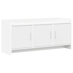 Meuble TV 102 x 33 x 47 cm Blanc Bois d'ingénierie 629187629187
