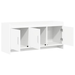 Meuble TV 102 x 33 x 47 cm Blanc Bois d'ingénierie 629187629187