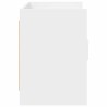 Meuble TV 102 x 33 x 47 cm Blanc Bois d'ingénierie 629187629187