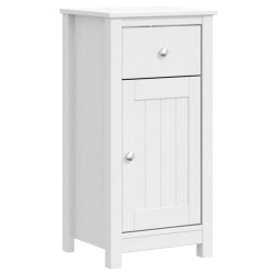 Meubles de salle de bain 3 pcs BERG blanc bois de pin massif 629188629188