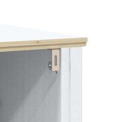 Meubles de salle de bain 3 pcs BERG blanc bois de pin massif 629188629188