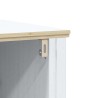 Meubles de salle de bain 3 pcs BERG blanc bois de pin massif 629188629188