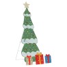 Sapin de Noël lumineux avec 3 boîtes-cadeaux 2D blanc chaud 629191629191