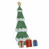 Sapin de Noël lumineux avec 3 boîtes-cadeaux 2D blanc chaud 629191629191