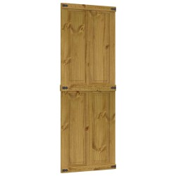 Porte de grange Corona Brun Miel 80 x 210 cm Bois de pin massif 629194629194
