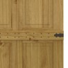 Porte de grange Corona Brun Miel 80 x 210 cm Bois de pin massif 629194629194