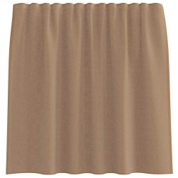 Rideaux en voile à œillets 2 pcs marron clair 629195629195