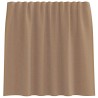 Rideaux en voile à œillets 2 pcs marron clair 629195629195