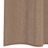 Rideaux en voile à œillets 2 pcs marron clair 629195629195