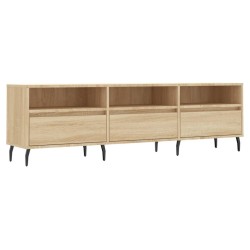 Meuble TV chêne sonoma 150x30x44,5 cm bois d'ingénierie 629199629199