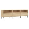 Meuble TV chêne sonoma 150x30x44,5 cm bois d'ingénierie 629199629199