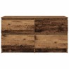 Meuble TV vieux bois 100x35x54 cm bois d'ingénierie 629200629200