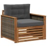 Sofa de milieu extérieur Naturel 629204629204