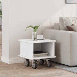 Meuble TV Blanc 37 x 35 x 35 cm Bois d'ingénierie 629206629206