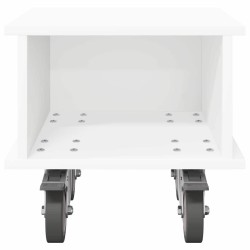 Meuble TV Blanc 37 x 35 x 35 cm Bois d'ingénierie 629206629206