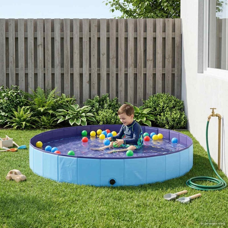 Piscine pour enfants Bleu Ø300 x 38 cm 629207629207