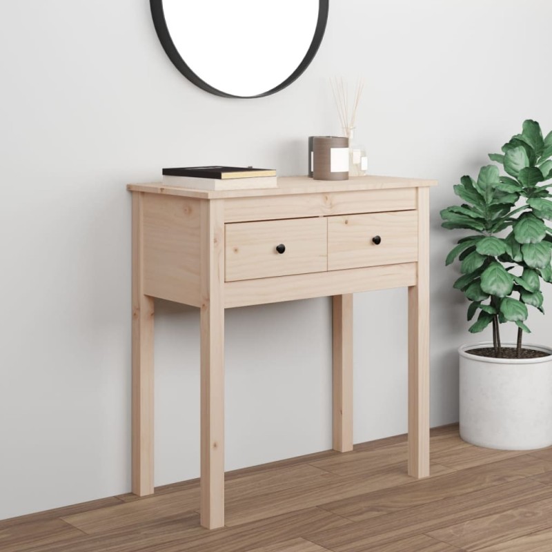 Table console 70x35x75 cm Bois massif de pin 629210629210