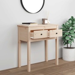 Table console 70x35x75 cm Bois massif de pin 629210629210
