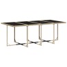 Ensemble à manger de jardin et coussins 9 pcs mélange beige 629221629221