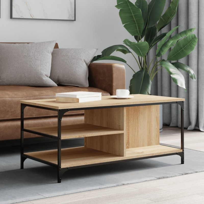 Table basse Chêne sonoma 100x50x45 cm Bois d'ingénierie 629234629234