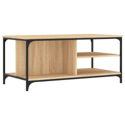 Table basse Chêne sonoma 100x50x45 cm Bois d'ingénierie 629234629234
