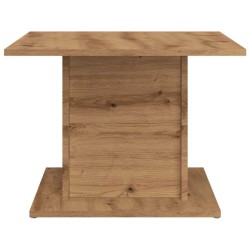 Table basse chêne artisanal 55,5x55,5x40 cm bois d'ingénierie 629235629235