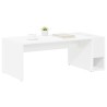 Table basse Blanc 101,5 x 50 x 37 cm Bois d'ingénierie 629237629237