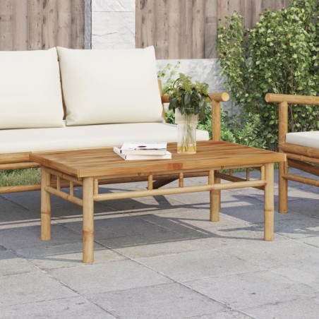 Table basse 90x50x35 cm bambou 629239629239