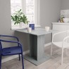 Table à dîner Sonoma gris 80x80x75 cm Bois d'ingénierie 629240629240