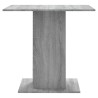 Table à dîner Sonoma gris 80x80x75 cm Bois d'ingénierie 629240629240