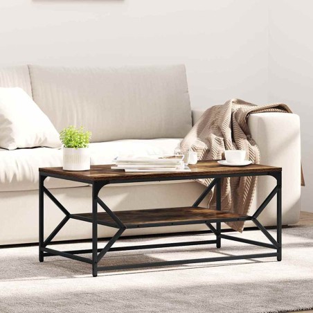 Table basse Chêne fumé 90 x 50 x 40 cm 629243629243