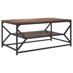 Table basse Chêne fumé 90 x 50 x 40 cm 629243629243