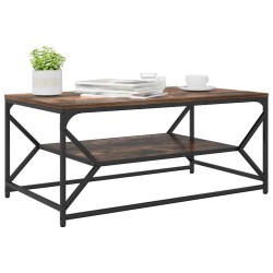 Table basse Chêne fumé 90 x 50 x 40 cm 629243629243