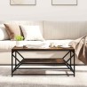 Table basse Chêne fumé 90 x 50 x 40 cm 629243629243