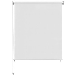 Store roulant d'extérieur 145 (l) x 140 (H) cm blanc 629251629251