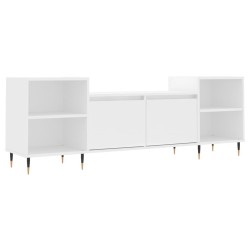 Meuble TV Blanc 160x35x55 cm Bois d'ingénierie 629255629255