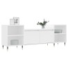 Meuble TV Blanc 160x35x55 cm Bois d'ingénierie 629255629255