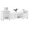 Meuble TV Blanc 160x35x55 cm Bois d'ingénierie 629255629255