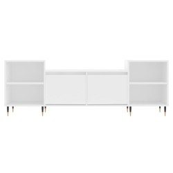 Meuble TV Blanc 160x35x55 cm Bois d'ingénierie 629255629255