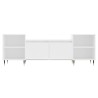 Meuble TV Blanc 160x35x55 cm Bois d'ingénierie 629255629255