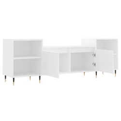 Meuble TV Blanc 160x35x55 cm Bois d'ingénierie 629255629255