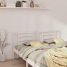 Tête de lit Blanc 166x4x100 cm Bois de pin massif 629265629265