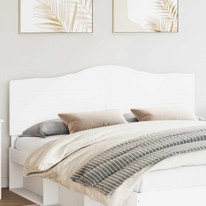 Tête de lit Blanc Bois d'ingénierie 629266629266