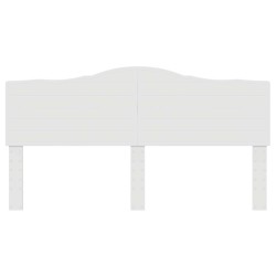 Tête de lit Blanc Bois d'ingénierie 629266629266