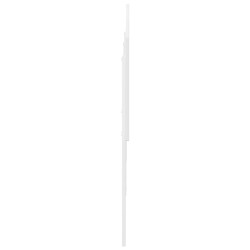 Tête de lit Blanc Bois d'ingénierie 629266629266