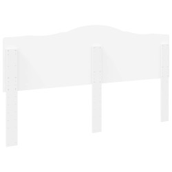 Tête de lit Blanc Bois d'ingénierie 629266629266