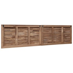 Tête de lit Naturel Bois de teck massif 629269629269