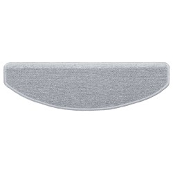 Tapis d'escalier auto-adhésifs 15 pcs Gris clair 629273629273