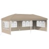 Tente de fête pop-up 575 x 289 x 245 cm Crème 629274629274